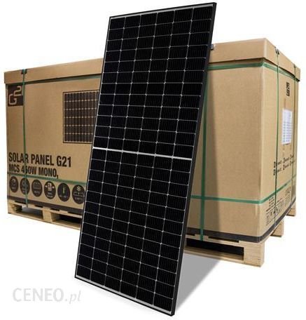 Panel solarny G21 MCS LINUO SOLAR 450W mono, czarna ramka - paleta 31 sztuk, cena za sztukę eBox24-8274697 фото