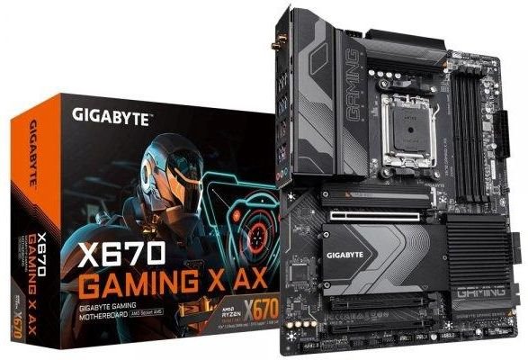Gigabyte X670 GAMING X AX AM5 X670 DDR5 M.2 ATX eBox24-8088949 фото
