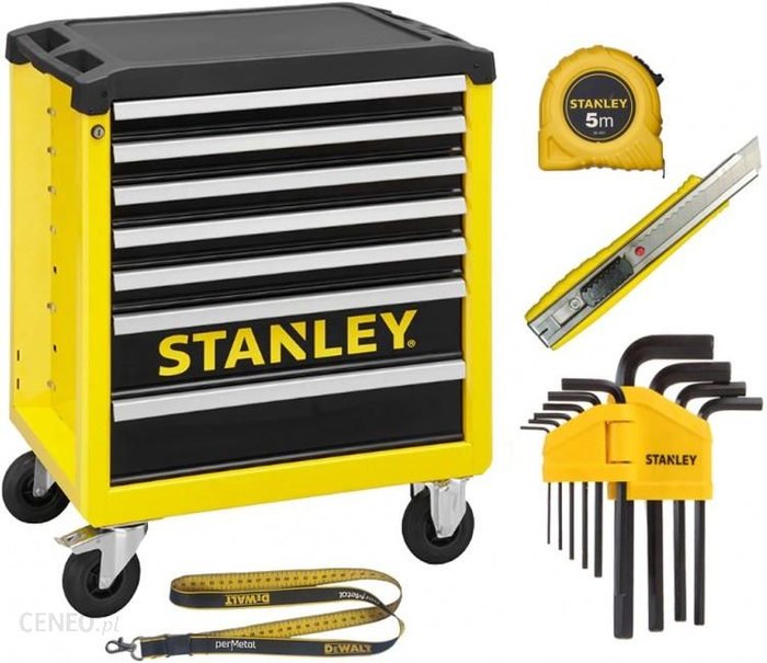 Stanley Wózek narzędziowy 7 - szufladowy (STST743061) eBox24-8134557 фото