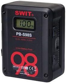 SWIT PB-S98S 98Wh - V-Lock, 2x D-Tap, USB, Sony & RED Info eBox24-8270360 фото