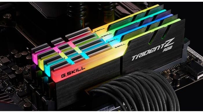 G.Skill Trident Z RGB DIMM DDR4 128GB 4x32GB 3600MHz CL16 1.45V XMP 2.0 (F43600C16Q128GTZR) eBox24-8076061 фото