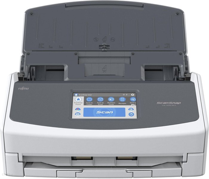 Fujitsu ScanSnap iX1600 - 216 x 360 mm 600 DPI 40 ppm ADF + Manual feed scanner Black White TFT (PA03770B401) eBox24-8066464 фото