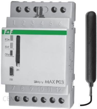 F&F Przekaźnik Sterowania Gsm Simply Max P03 eBox24-8179974 фото