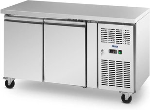 Royal Catering Chłodniczy Na Kółkach 260L 2 Komory 136X70Cm Klasa B Stal Nierdzewna eBox24-8308301 фото