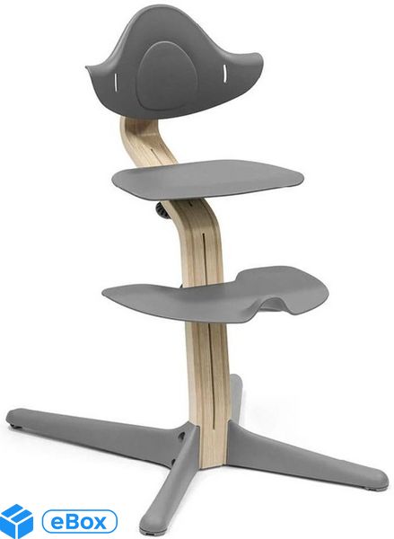 Stokke Nomi Wielofunkcyjne Krzesełko Nowej Generacji Natural Grey eBox24-8288601 фото