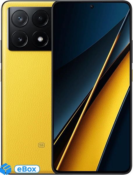 POCO X6 Pro 5G 12/512GB Żółty eBox24-8353043 фото