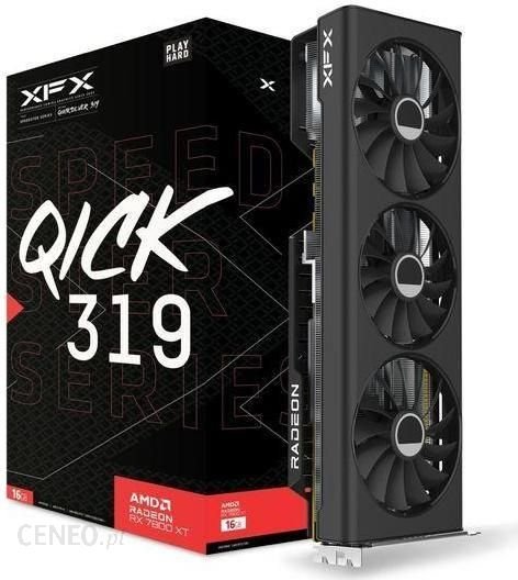 Xfx Radeon RX 7800 XT Speedster QICK 319 Core Edition 16GB GDDR6 (RX78TQICKF9) eBox24-8267468 фото