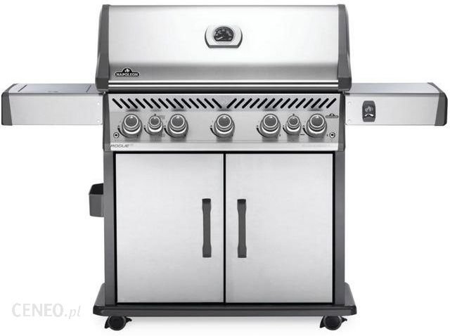 Grill Gazowy Napoleon Rogue Se 625 Z Palnikiem Bocznym Na Podczerwień Stainless Steel