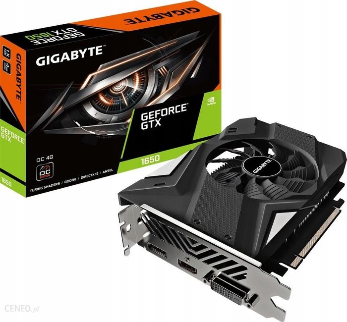 Gigabyte GeForce 1650 D6 OC 4GB (GVN1656OC4GD20) eBox24-8267518 фото
