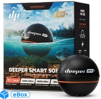 Deeper Echosonda Smart Pro+, WiFi+GPS eBox24-8219727 фото