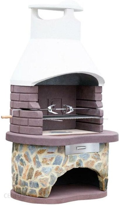 B K Grill Ogrodowy Betonowy Tempere 112X68X195cm