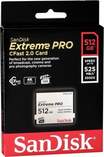 SanDisk Extreme Pro 512GB (SDCFSP-512G-G46D) eBox24-8080253 фото