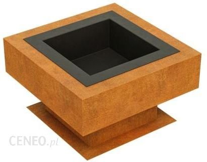 Palenisko Corten HOGAR 5, 100x100x58 cm