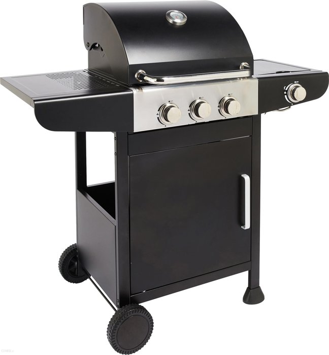 Gardenstar Grill Gazowy Indiana Emaliowany Ruszt 3+1 11,5 kW