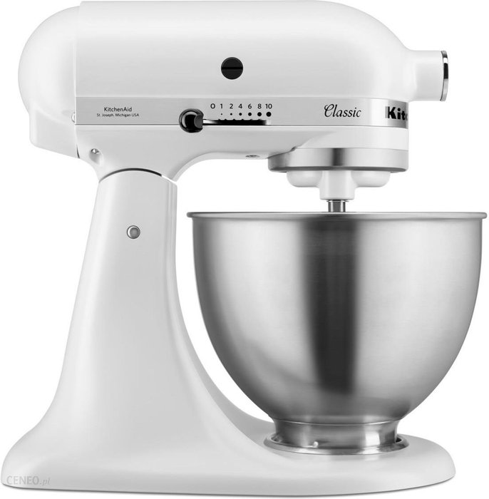 KitchenAid Classic 5K45SSEFW Biały Mat