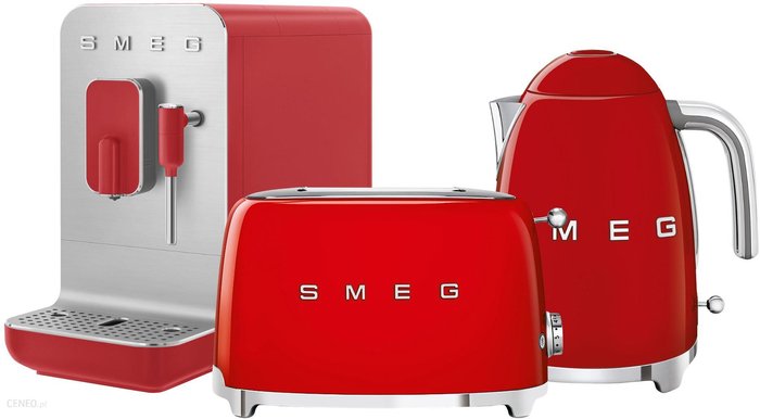 SMEG BCC02RDMEU + TSF01RDEU + KLF03RDEU