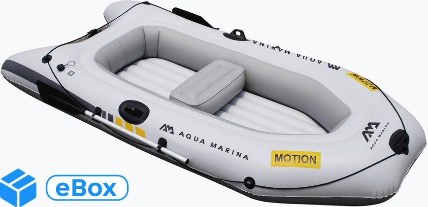 Aqua Marina Ponton 2-Osobowy Z Silnikiem Motion Sports Boat Motor T-18 Szary Bt-88821 eBox24-8273729 фото