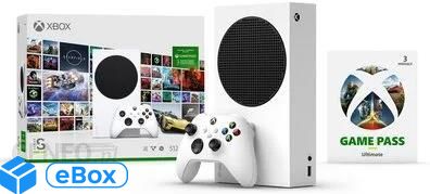 Microsoft Xbox Series S + Game Pass Ultimate 3 miesiące eBox24-8028580 фото