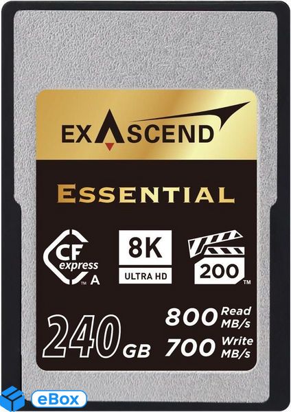 Karta pamięci Exascend Essential CFexpress typ A - 240GB eBox24-8072030 фото