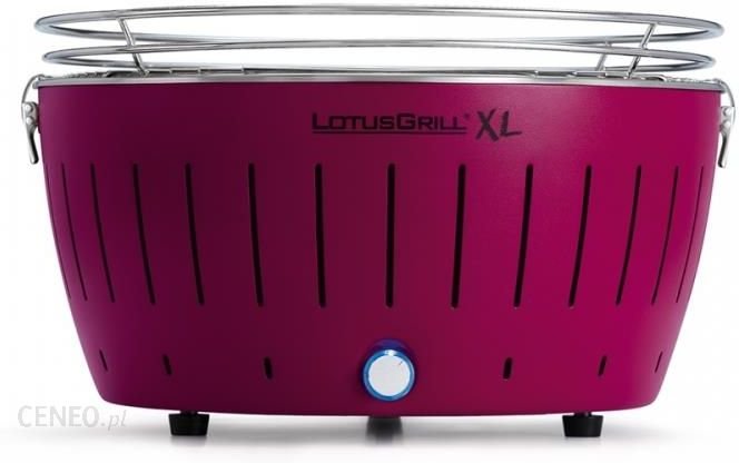 Lotusgrill Grill Węglowy Xl Burgundowy