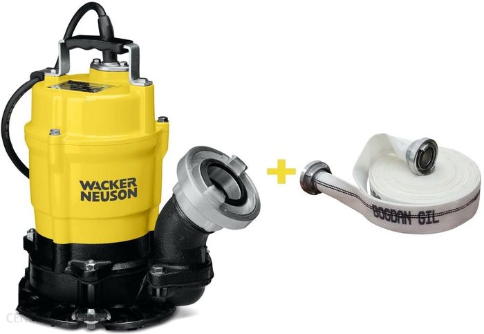 Pompa zatapialna do wody brudnej Wacker Neuson PST2 400 (+ dolna i wąż tłoczny Bogdan Gil WV-52-20ŁA) eBox24-8116530 фото