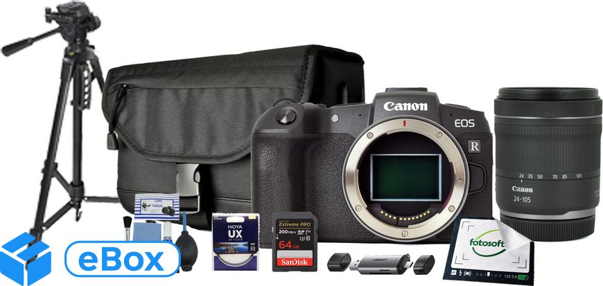 CANON EOS RP + CANON RF 24-105 F/4-7,1 IS STM ZESTAW 2 XL eBox24-8032448 фото