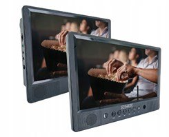 Zestaw 2 ów DVD 10'' Schwaiger 716474