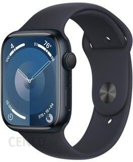 APPLE Watch Series 9 GPS Koperta 45mm z aluminium w kolorze północy z paskiem sportowym w kolorze północy (MR9A3QPA) eBox24-8201581 фото
