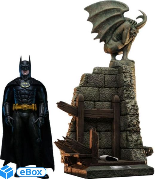 Hot Toys Batman (1989) Movie Masterpiece Action Figure 1/6 Batman (Deluxe Version) 30cm eBox24-8366156 фото