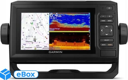 GARMIN ECHOMAP UHD 62CV PLOTER GPS ECHOSONDA MAPY 0100232901 (100232901) eBox24-8219731 фото