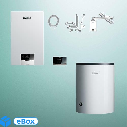 Vaillant Vc 20Cs/1-5 + Vih R 150/6B Vrc 720 Sensocomfort Poziome Wyprowadzenie Przez Ścianę Lub Dach (10043630) eBox24-8175773 фото