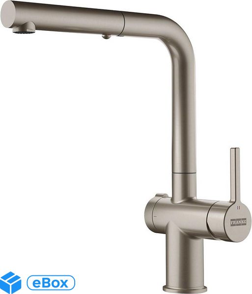 Franke Tap Active L Twist Pull Out 2 jets Stalowy 1150653505 eBox24-8166773 фото