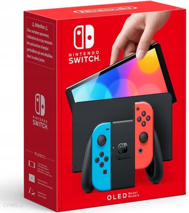 Nintendo Switch OLED Neon Red/Blue