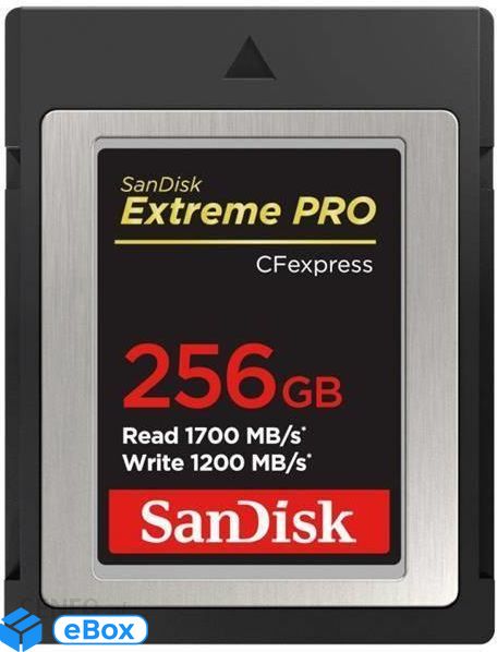 SanDisk Extreme PRO CFexpress Card Type B SDCFE 256Gb SDCFE256GGN4NN eBox24-8072033 фото
