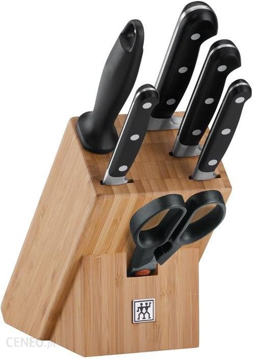 Zwilling 7 Sztuk Ze Stojakiem Stalką I Nożyczkami Professional „S” (Zw35621004)