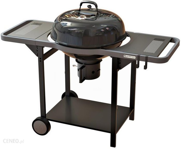 Grill Ogrodowy Węglowy Okrągły 57Cm Popielnik