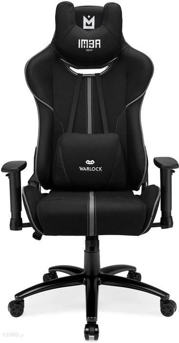 IMBA seat Warlock materiałowy Black 987113 eBox24-8068284 фото
