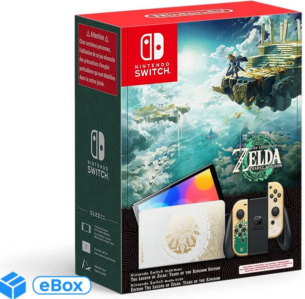 Nintendo Switch OLED Model The Legend of Zelda: Tears of the Kingdom Edition eBox24-8028584 фото