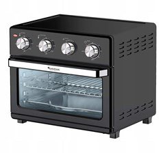 Turbotronic Piekarnik Elektryczny Rożno Grill Frytownica 32L TTAF32MRDBLACK