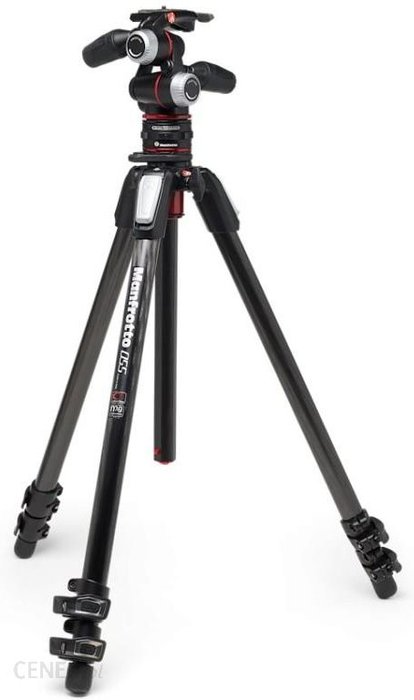 Statyw Manfrotto 055 Carbon, głowica 3W i MOVE eBox24-8271136 фото