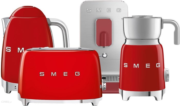 SMEG BCC01RDMEU + TSF01RDEU + MFF01RDEU + KLF04RDEU