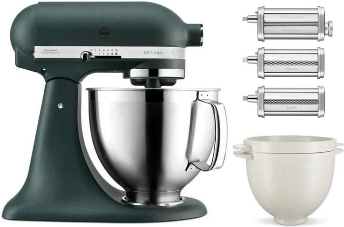 KitchenAid 5KSM185PSEPP + 5KSM2CB5BGS + 5KSMPRA