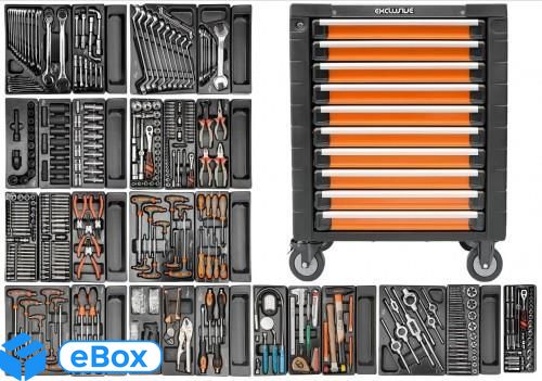 RICHMANN EXCLUSIVE WÓZEK WARSZTATOWY Z WYPOSAŻENIEM 386 ELEMENTÓW C1276 - eBox24-8373504 фото