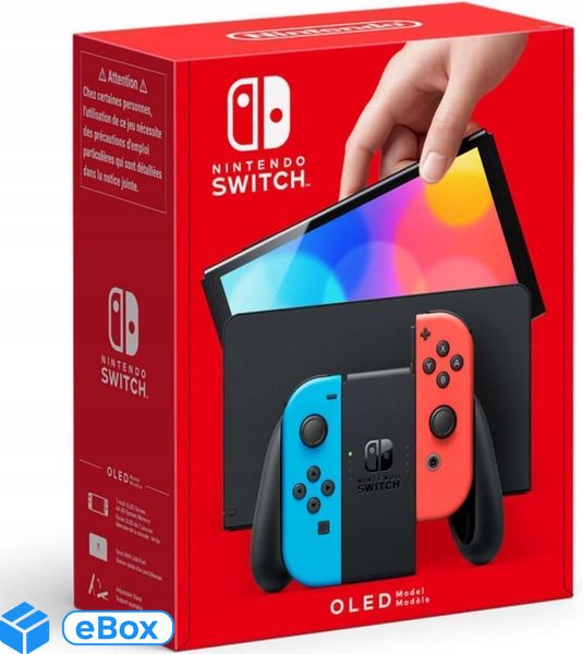 Nintendo Switch OLED Neon Red/Blue eBox24-8030287 фото