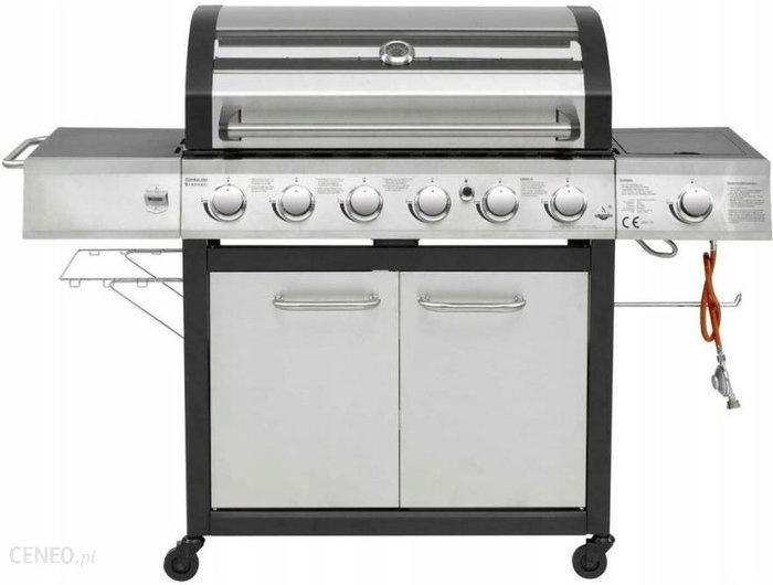 Grill Gazowy El Fuego Long Beach 6+1 23Kw Żeliwo