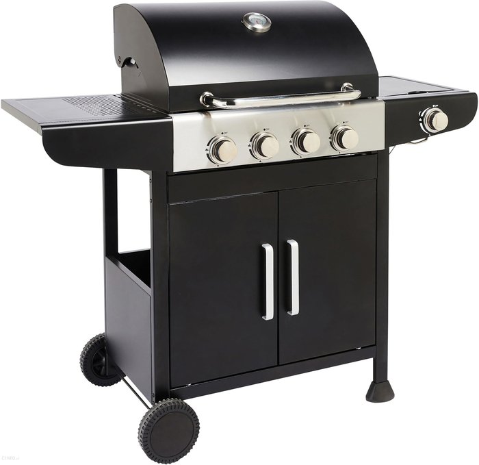 Gardenstar Grill Gazowy Texas 4+1 Żeliwny Ruszt 14,5 kW