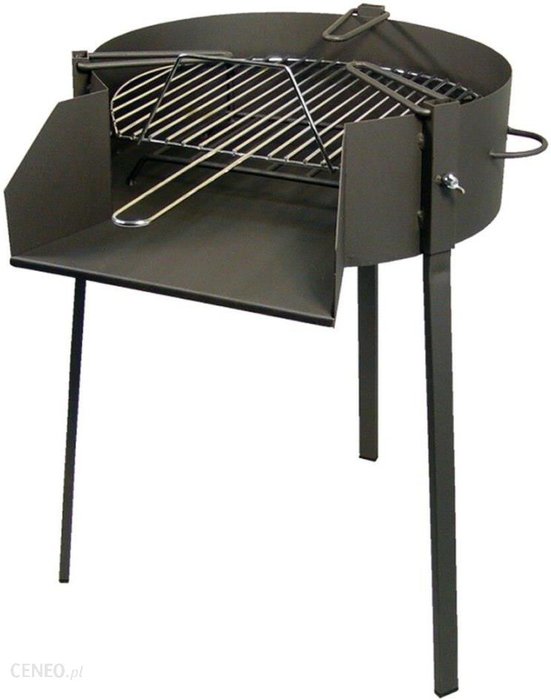 Imex el Zorro Grill Węglowy z Nóżkami Grill Okrągła Czarny 60x75cm