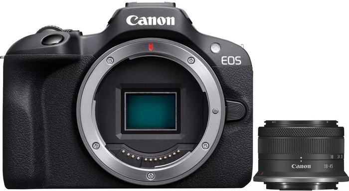 Canon EOS R100 + RF-S 18-45 mm f/4.5-6.3 IS STM eBox24-8030387 фото