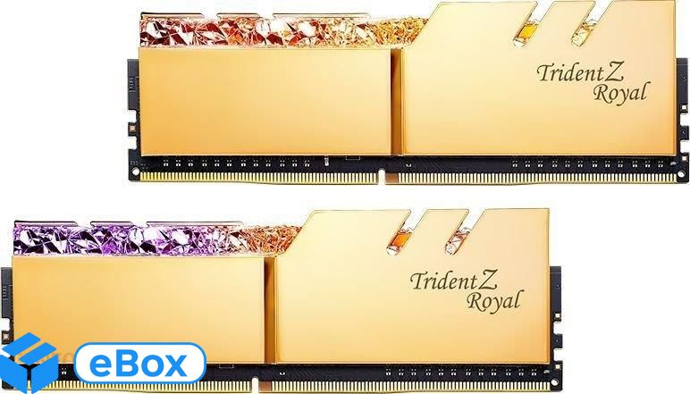 G.Skill Trident Z Royal, DDR4, 64 GB, 4400MHz, CL19 (F4-4400C19D-64GTRG) eBox24-8076088 фото