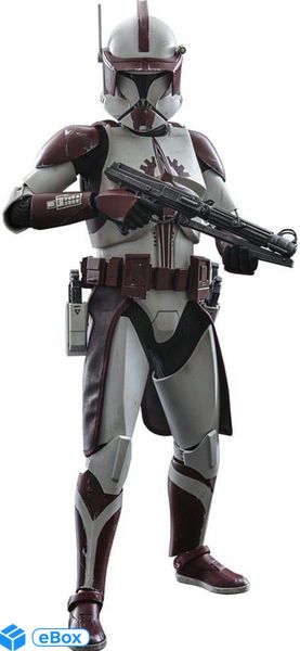 Hot Toys Star Wars The Clone Wars Action Figure 1/6 Clone Commander Fox 30cm eBox24-8366064 фото